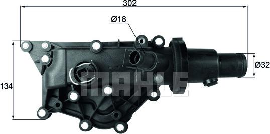 Wilmink Group WG1789634 - Termostato, Refrigerante autozon.pro