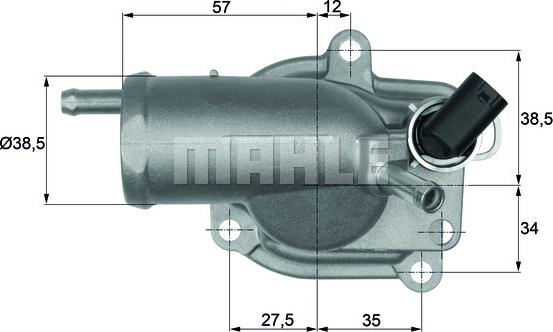 Wilmink Group WG1789815 - Termostato, Refrigerante autozon.pro