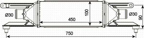 Wilmink Group WG1724050 - Intercooler autozon.pro