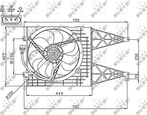 Wilmink Group WG1720669 - Ventola, Raffreddamento motore autozon.pro