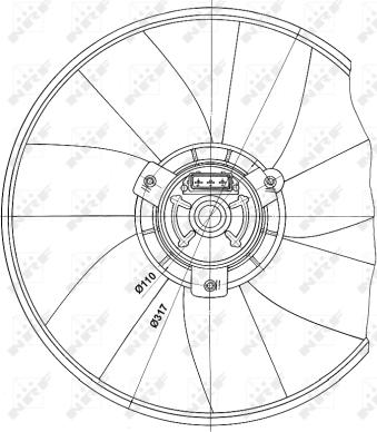 Wilmink Group WG1720603 - Ventola, Raffreddamento motore autozon.pro