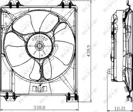 Wilmink Group WG1720617 - Ventola, Raffreddamento motore autozon.pro