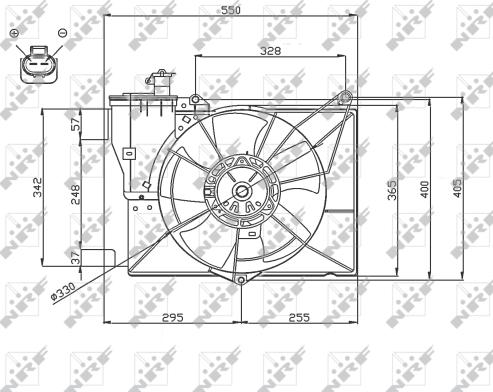 Wilmink Group WG1720671 - Ventola, Raffreddamento motore autozon.pro