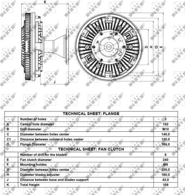 Wilmink Group WG1720831 - Giunto di collegamento, Ventilatore radiatore autozon.pro