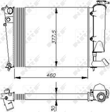 Wilmink Group WG1723534 - Radiatore, Raffreddamento motore autozon.pro