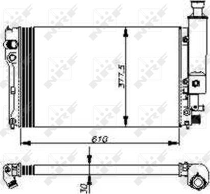 Wilmink Group WG1723528 - Radiatore, Raffreddamento motore autozon.pro