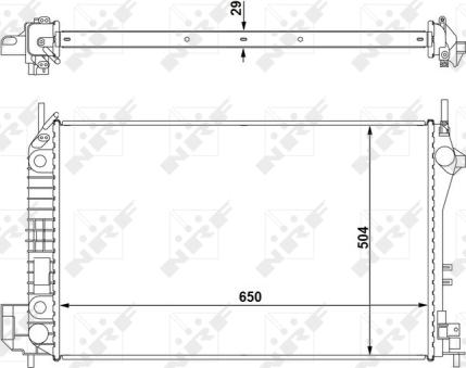 Wilmink Group WG1723261 - Radiatore, Raffreddamento motore autozon.pro