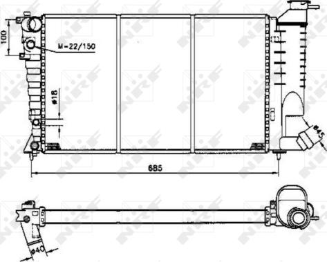 Wilmink Group WG1723218 - Radiatore, Raffreddamento motore autozon.pro