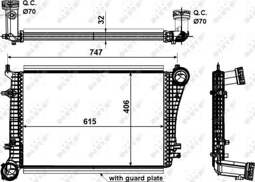 Wilmink Group WG1723776 - Intercooler autozon.pro