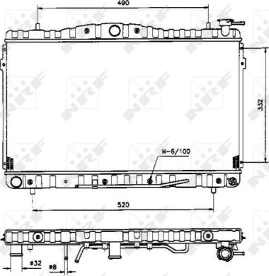 Wilmink Group WG1722374 - Radiatore, Raffreddamento motore autozon.pro