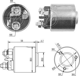 Wilmink Group WG1776337 - Elettromagnete, Motore d'avviamento autozon.pro