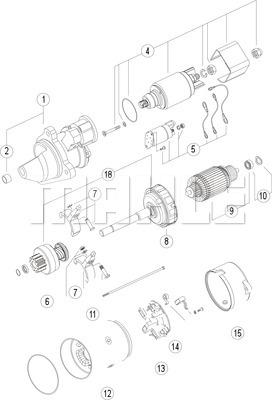 Wilmink Group WG2044990 - Motorino d'avviamento autozon.pro