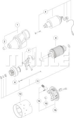 Wilmink Group WG2044944 - Motorino d'avviamento autozon.pro