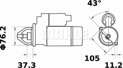 Wilmink Group WG2044945 - Motorino d'avviamento autozon.pro