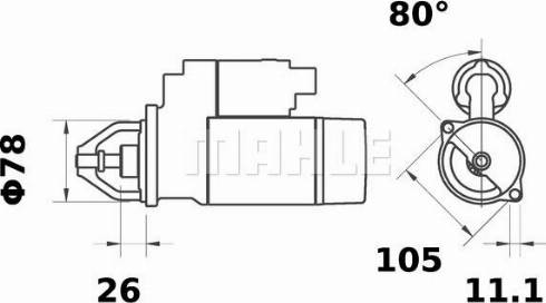 Wilmink Group WG2044885 - Motorino d'avviamento autozon.pro