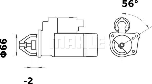 Wilmink Group WG2045437 - Motorino d'avviamento autozon.pro