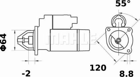 Wilmink Group WG2045107 - Motorino d'avviamento autozon.pro