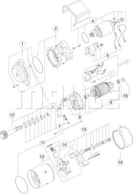 Wilmink Group WG2045174 - Motorino d'avviamento autozon.pro