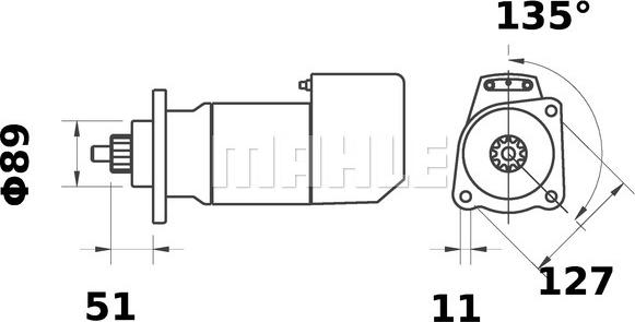 Wilmink Group WG2045305 - Motorino d'avviamento autozon.pro