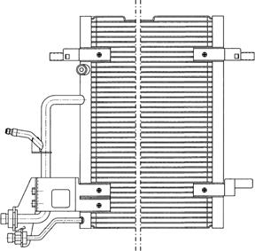 Wilmink Group WG2041565 - Condensatore, Climatizzatore autozon.pro