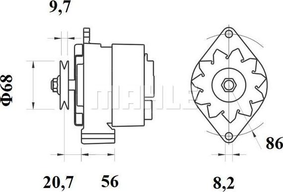 Wilmink Group WG2043490 - Alternatore autozon.pro