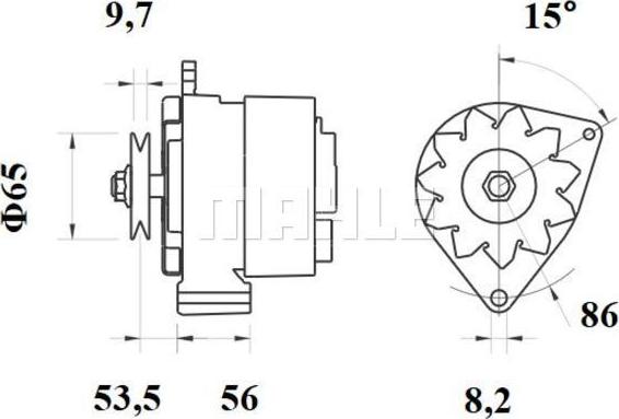 Wilmink Group WG2043655 - Alternatore autozon.pro