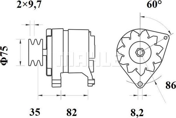 Wilmink Group WG2043686 - Alternatore autozon.pro