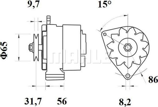 Wilmink Group WG2043628 - Alternatore autozon.pro