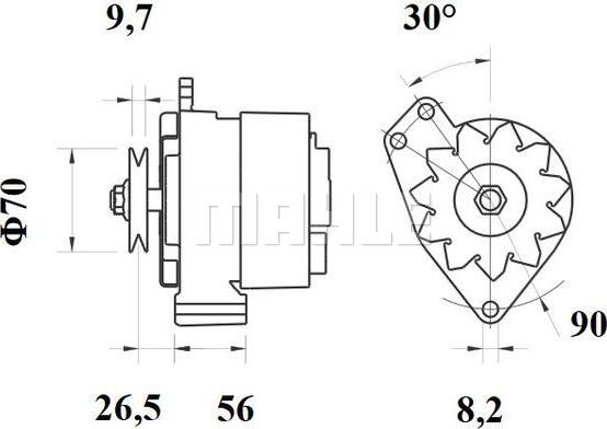 Wilmink Group WG2043807 - Alternatore autozon.pro