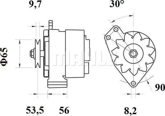 Wilmink Group WG2043829 - Alternatore autozon.pro