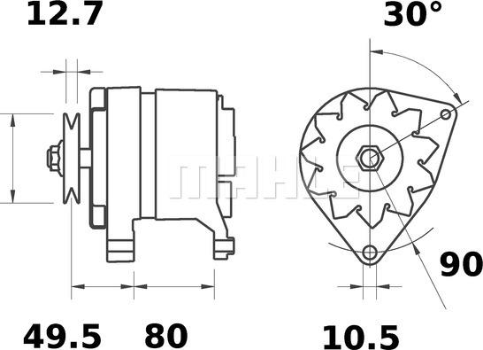 Wilmink Group WG2043787 - Alternatore autozon.pro