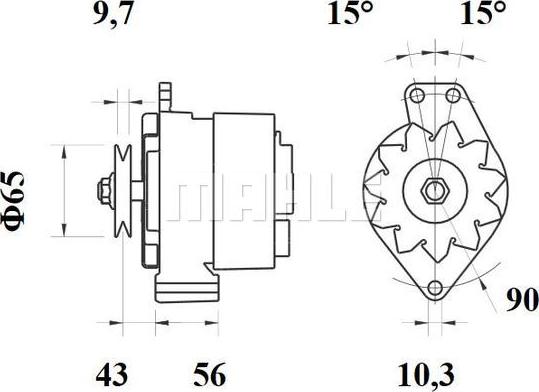 Wilmink Group WG2043736 - Alternatore autozon.pro