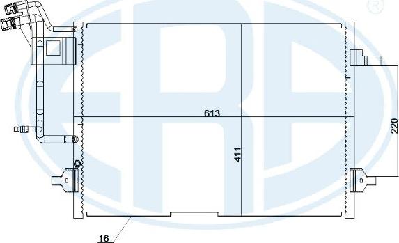 Wilmink Group WG2016822 - Condensatore, Climatizzatore autozon.pro