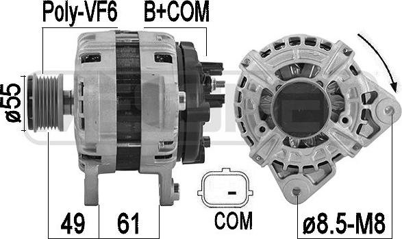 Wilmink Group WG2011461 - Alternatore autozon.pro