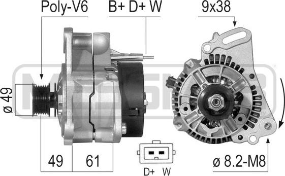 Wilmink Group WG2011623 - Alternatore autozon.pro