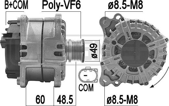 Wilmink Group WG2011154 - Alternatore autozon.pro