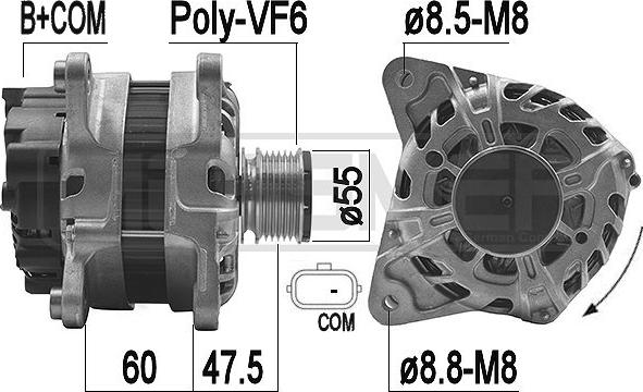 Wilmink Group WG2011179 - Alternatore autozon.pro