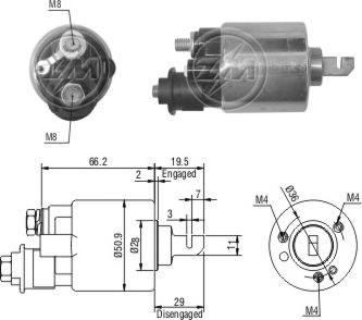 Wilmink Group WG2018027 - Elettromagnete, Motore d'avviamento autozon.pro