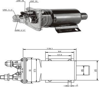 Wilmink Group WG2018274 - Elettromagnete, Motore d'avviamento autozon.pro