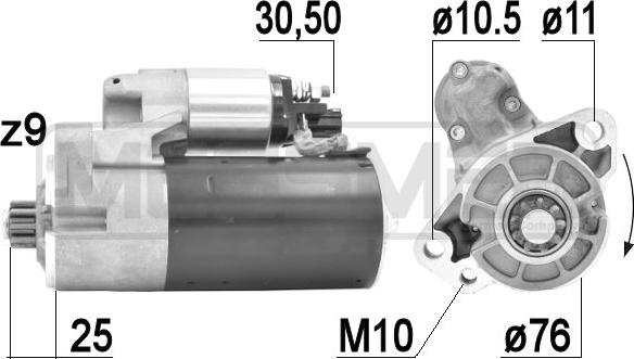 Wilmink Group WG2013492 - Motorino d'avviamento autozon.pro