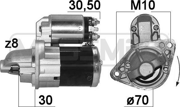 Wilmink Group WG2013563 - Motorino d'avviamento autozon.pro