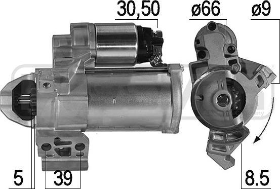 Wilmink Group WG2013567 - Motorino d'avviamento autozon.pro