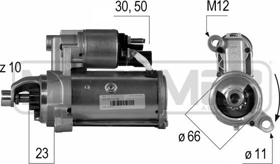 Wilmink Group WG2013096 - Motorino d'avviamento autozon.pro