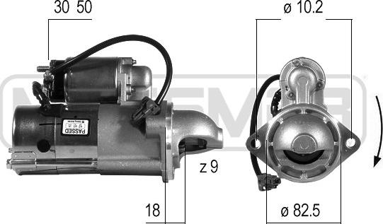 Wilmink Group WG2013063 - Motorino d'avviamento autozon.pro