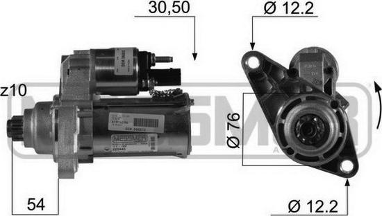 Wilmink Group WG2013000 - Motorino d'avviamento autozon.pro