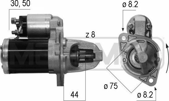 Wilmink Group WG2013080 - Motorino d'avviamento autozon.pro