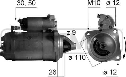 Wilmink Group WG2013079 - Motorino d'avviamento autozon.pro