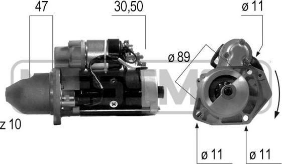 Wilmink Group WG2013070 - Motorino d'avviamento autozon.pro