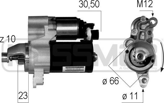 Wilmink Group WG2013169 - Motorino d'avviamento autozon.pro