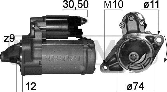 Wilmink Group WG2013341 - Motorino d'avviamento autozon.pro